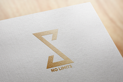 No Limits branding design flat graphic design logo minimal