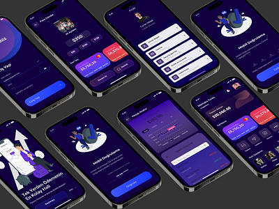 Finance App Basic figma finance app mobile design ui user i̇ntarface uıux