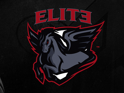 Elite (Clan branding) branding clan design game gaming horse illustration logo logotype mascot logo sports sports logo vector