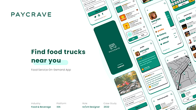 PayCrave Case Study app app design branding case study design logo typography ui ux