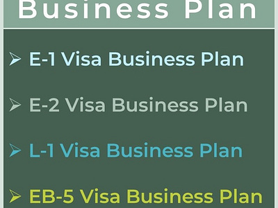 Immigration Business Plan by Business Plan Writers on Dribbble