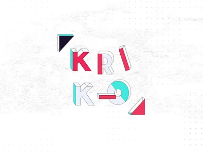 Kriko Team 🤘🏻 design graphic design illustration logo team typeface vector