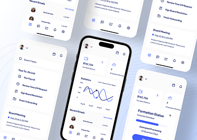 PRODUCTIVITY APP analytics app app ui branding cards design figma graphic design illustration logo productivity ui