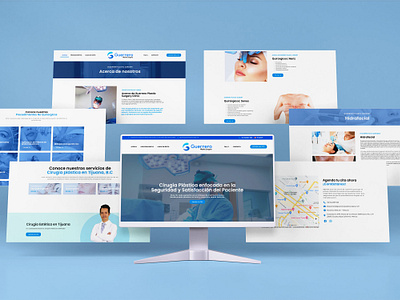 Surgical Precision Meets Web Design Website for Plastic Surgeon branding design graphic design illustration logo plastic surgery typography ui ux vector website