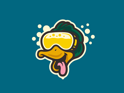 Beer Goggles beer beer goggles design drunk duck graphic design illustration illustrator logo vector