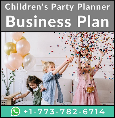 Children's Party Planner Business Plan business plan business plan writers business planning event management event planner