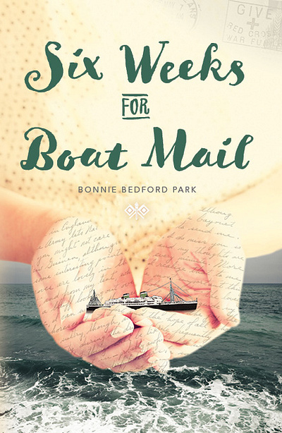 Six Weeks for Boat Mail Book Cover book cover design book design cover art graphic artist graphic design paperback small business