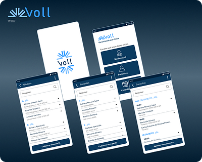 [UI] Voll.med - App project app design ui