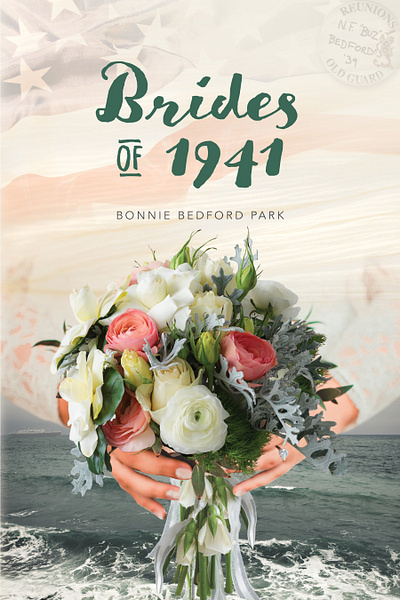 Brides of 1941 Book Cover book cover design book design cover art graphic artist small business