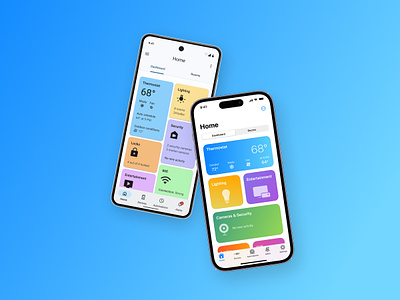 HomeBoost: Native Home Automation App android apple branding figma gestures home automation home automation app human interface guidelines ios material design mobile app native app native app design prototype smart home smartthings ui ui design ui ux design ux