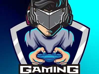 Gaming logo 2d Character Design, 2D Vector Illustration Digital design graphic design illustration logo vector