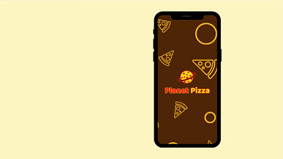 Planet Pizza App animation app branding design graphic design illustration logo motion graphics typography ui ux vector video