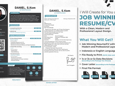 Resume or CV Design design graphic design typography
