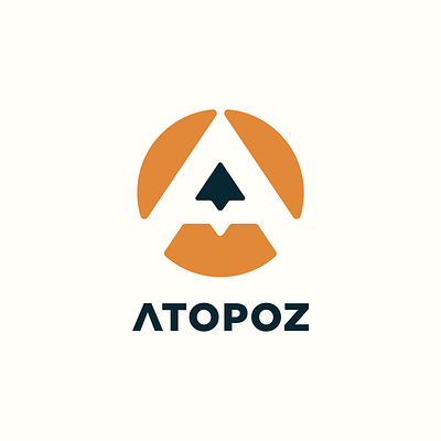 ATOPOZ — Logo Idea a abstract branding concept design graphic design icon letter a logo logo idea monogram symbol vector