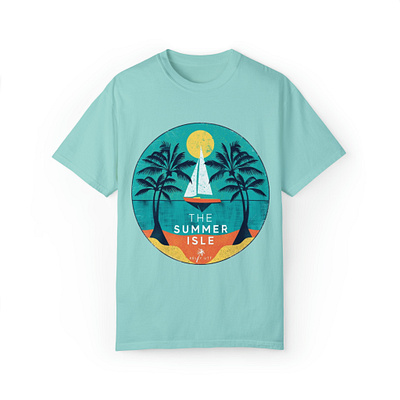 t-shirt beach design branding design graphic design illustration logo ui ux vector