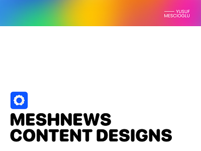 meshnews • Content Designs graphic design