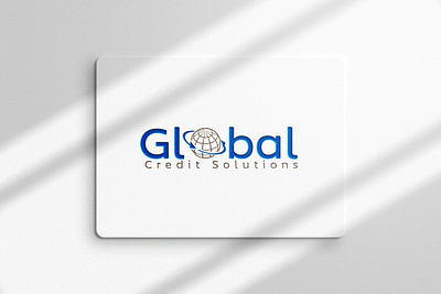 Global Credit Solutions Logo Design 3d animation branding credits design globalcreditsolutions graphic design illustration logo motion graphics ui vector