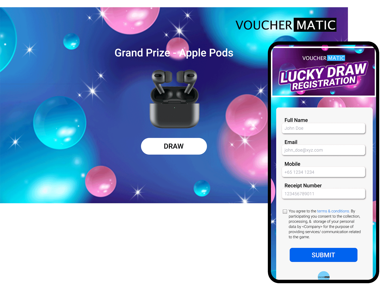 Single Number Lucky Draw draw design event game event lucky draw lucky draw luckydraw system vouchermatic