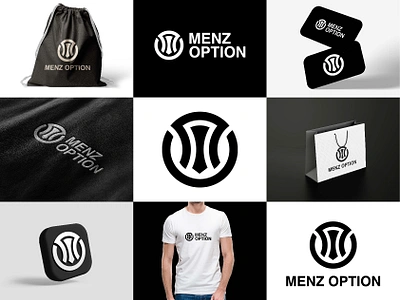 Mens Fashion Logo Brand Identity Design branding design graphic design illustration logo typo typography ui ux vector