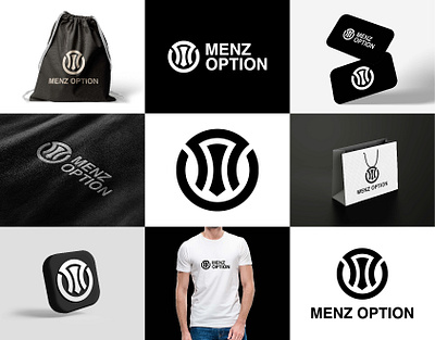 Mens Fashion Logo Brand Identity Design branding design graphic design illustration logo typo typography ui ux vector