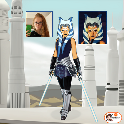 Turn me into Ahsoka ! starwars