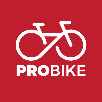 ProBike Logo Branding branding illustration logo vector