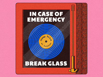 In Case of Emergency album cheap trick emergency illustration line art music record