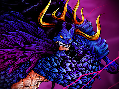 Kaido fanart from one piece in pixel art by Sirajuddin Abraham on Dribbble