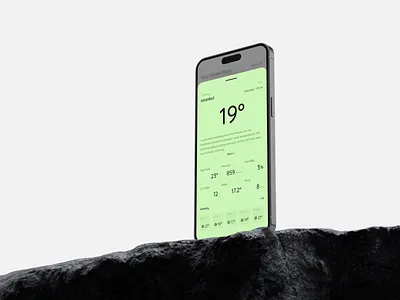 Minimal Modern Application UI Design app app design application clean creative design green inspiration minimal mobile app modern trend trend design ui ux