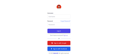 Simplistic Login Page Design design graphic design ui web design