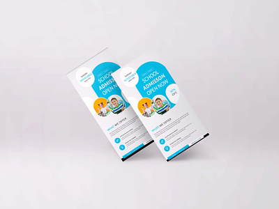 Admisson, rollup, pop up, pull up, stand, roll up banner admisoon admission banner admission open back to school banner back to school kids education roll up stand rollup school ads school banner school design school education study banner