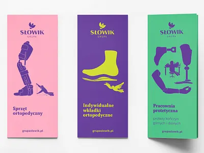 Słowik arm bird brandhero foot graphic design health leg limb medical orthopedic