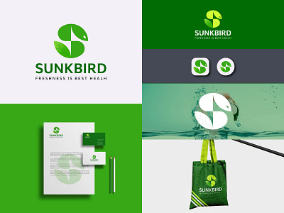 S+ Bird Monogram Logo Design branding design fresh logo gradeint green logo iconic iconic logo identity leaf logo letter s logo logo logo design minimalist logo modern monogram logo s letter s letter logo s logo mark s mark s monogram