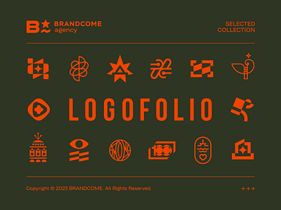 LOGOFOLIO brandcome branding collection graphic design identity logo logofolio logos logotype marks