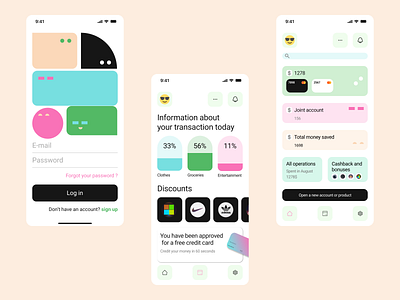 Mobile App // Fintech App Concept app app desegn bank banking cach concept credit card design finance finance app fintech management app mobile banking money app online bank payments product ui uiux ux