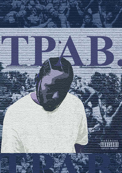 To pimp a butterfly by kendrick lamar poster design grain graphic design hiphop music poster poster design rap texture