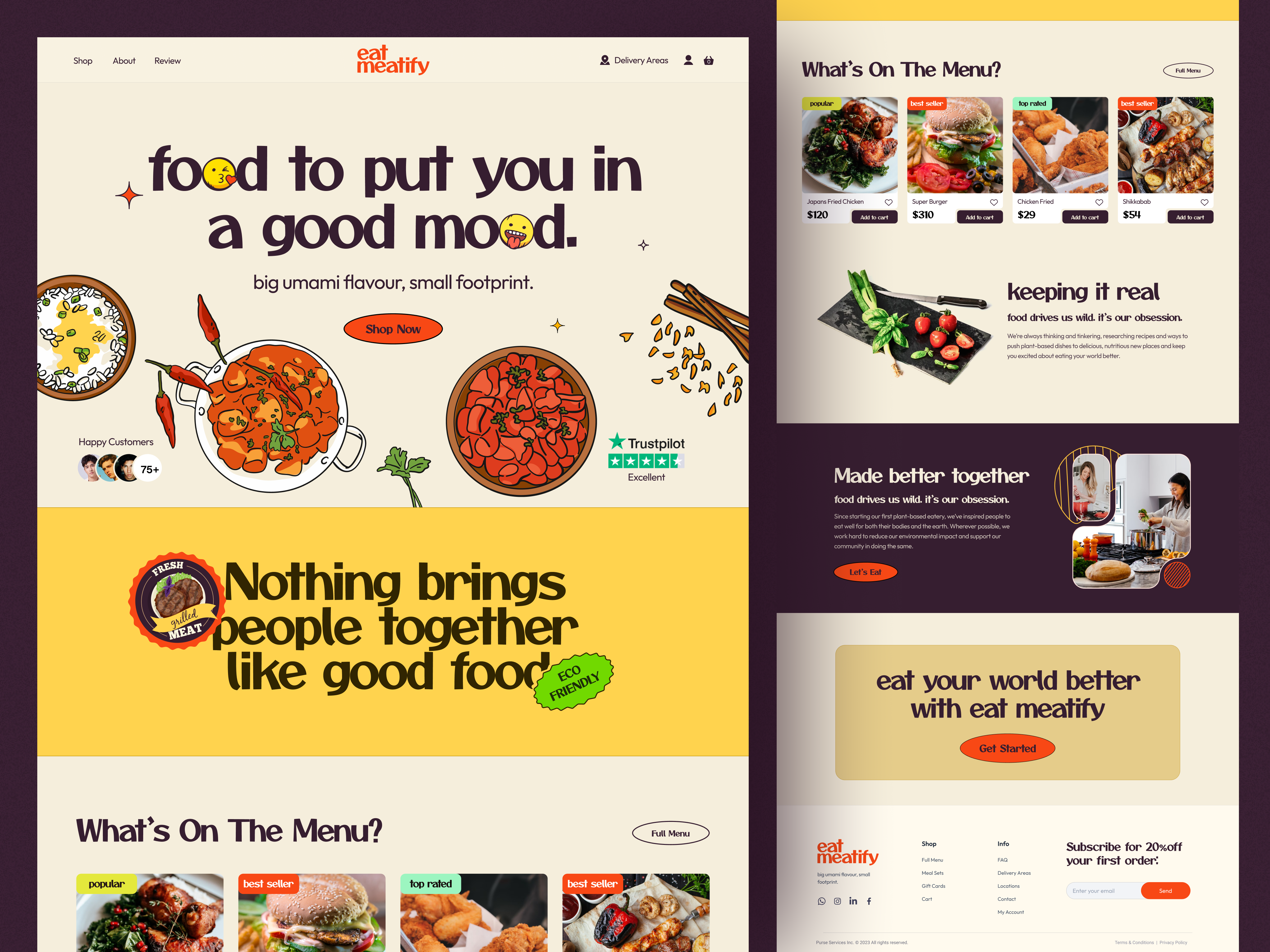 Example of Landing Page Design