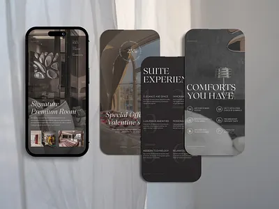11 Mirrors Hotel │ Social Media Stories aesthetic branding clean design elegant graphic hotel instagram kyiv luxury marketing media minimal smm social stories travel ukraine