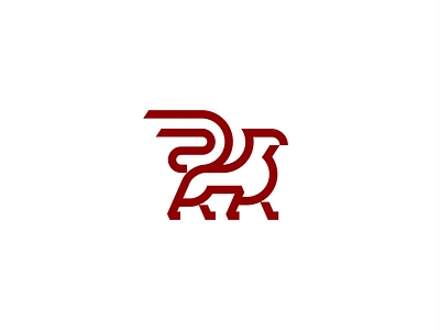 Gryphon a b c d e f g h i j k l m n bold branding creature eagle fantastic finance geometry graphic design icon lion logo luxury minimalist modern mythical o p q r s t u v w x y z protection ui wealth