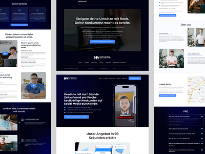 Re-design (HZ Media) design product ui website