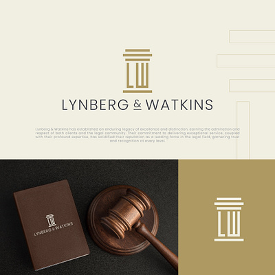 LW Law Logo Concept