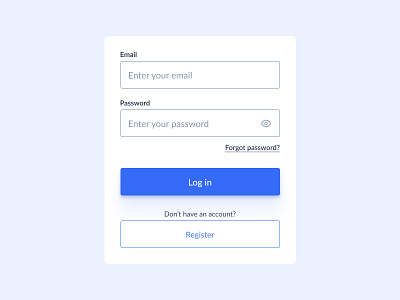 Daily UI #3 - Login Screen button design email form interface login login screen password register sign in sign up text field text fields ui uiux ux