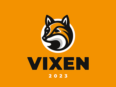 Vixen concept design fox logo vixen