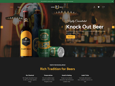 Bravarage Shopify e-commerce store beer shop branding ecommerce homepage product page shopify shopify app shopify template shopifydropshipping shopifystore template design ui web design woocommerce