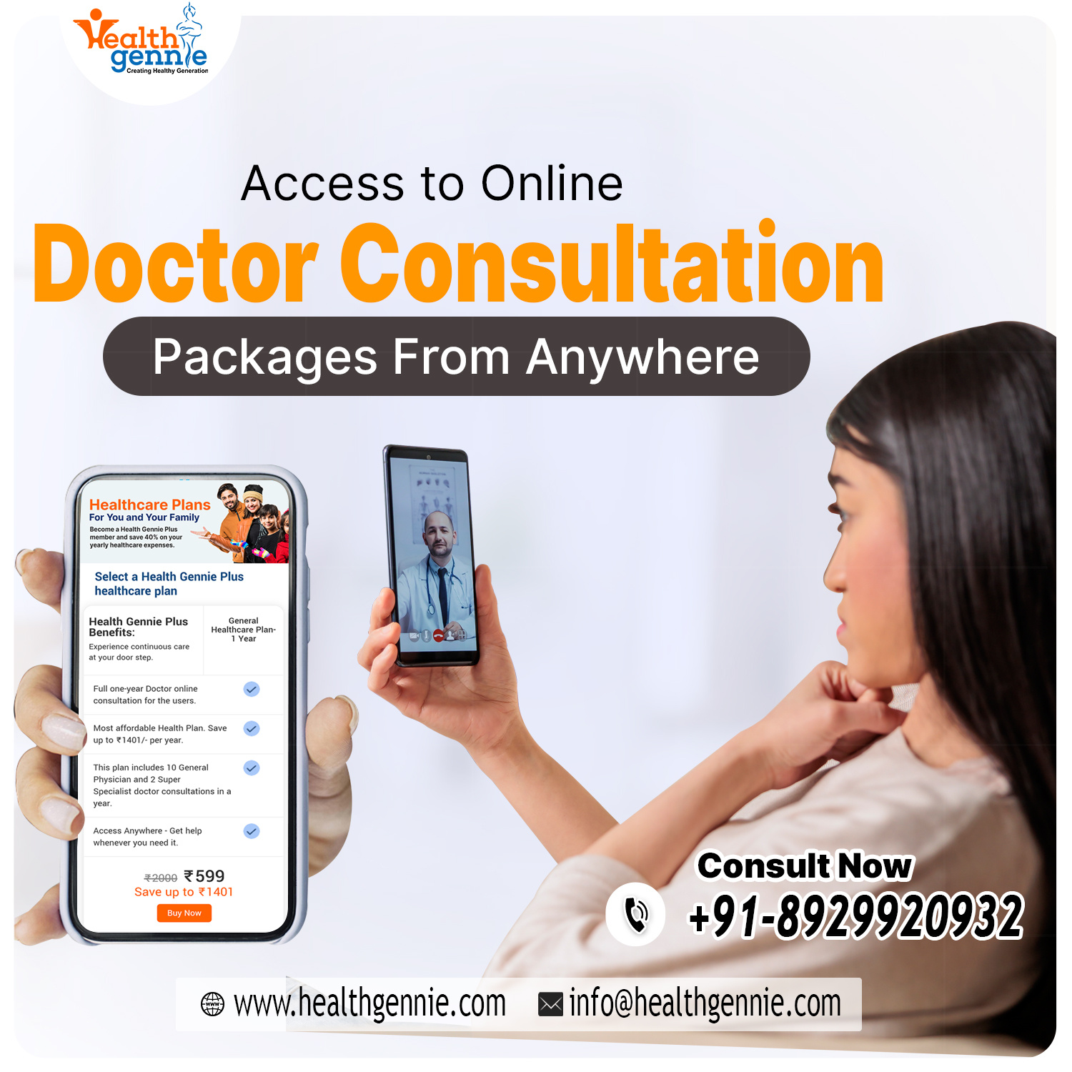 Access to Online Doctor Consultation Packages From Anywhere by Health ...