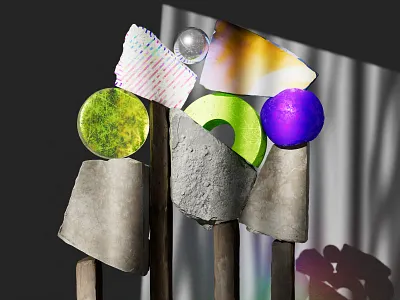 Aggressive colorful - 003 3d animation art direction c4d cinema4d design illustration motion design motion graphics redshift