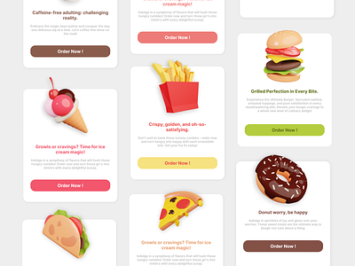 Intuitive Pop-Up UI Design for Effortless Ordering app cards daily ui design explore page food food ordering app ordering pop up pop up ui ui ux