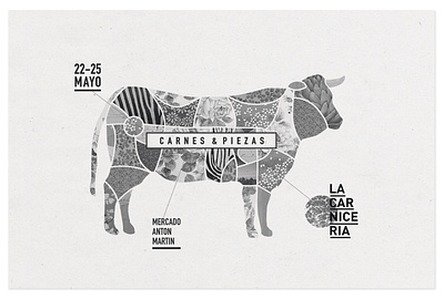 La Carniceria branding graphic design poster