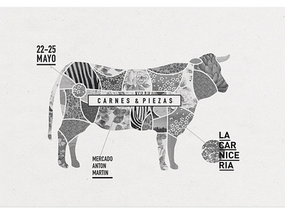 La Carniceria branding graphic design poster