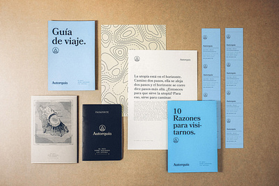 Autorquía branding design system graphic design